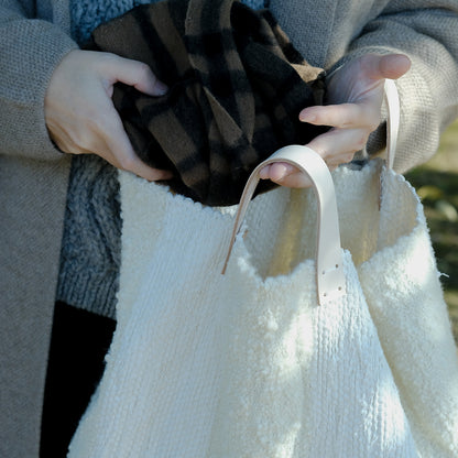 ［tatetoyoco］裂き織りバッグ（ポコ）