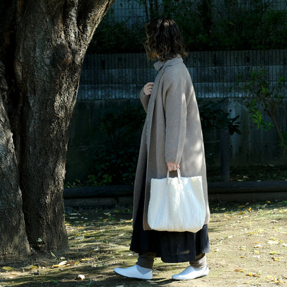 ［tatetoyoco］裂き織りバッグ（ポコ）