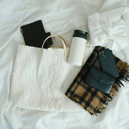 ［tatetoyoco］裂き織りバッグ（ポコ）