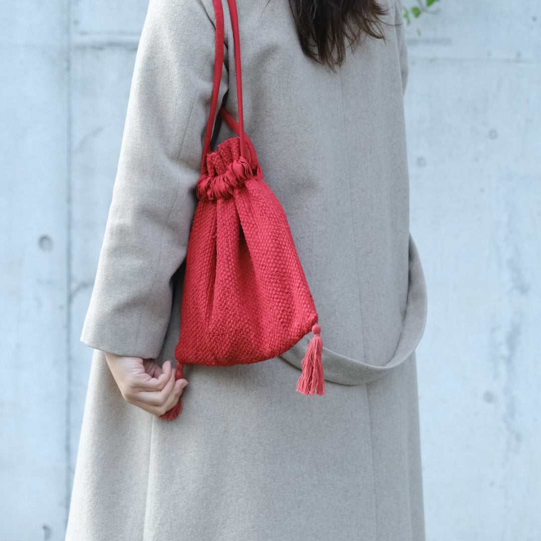 ［teori works × Envelope］tassel kinchaku（2025）