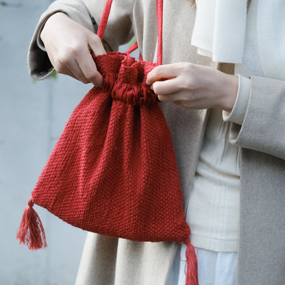 ［teori works × Envelope］tassel kinchaku（2025）