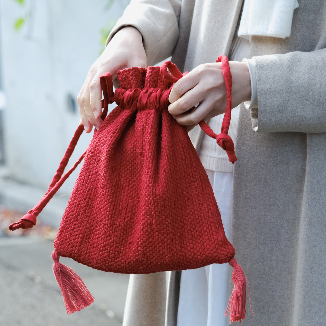 ［teori works × Envelope］tassel kinchaku（2025）