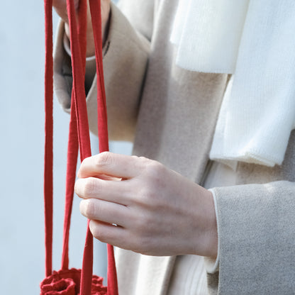 ［teori works × Envelope］tassel kinchaku（2025）