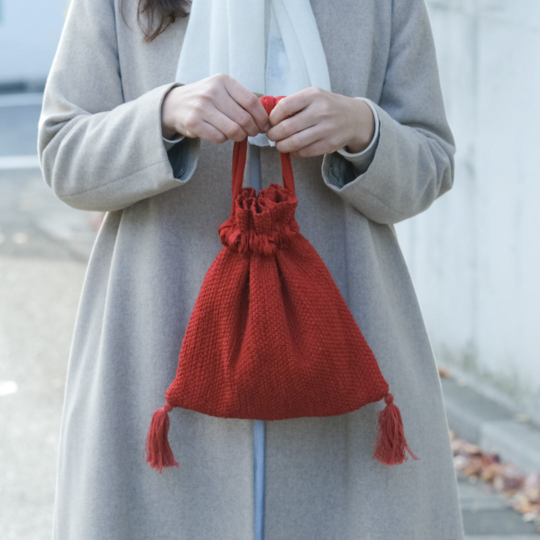 ［teori works × Envelope］tassel kinchaku（2025）