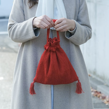 ［teori works × Envelope］tassel kinchaku（2025）