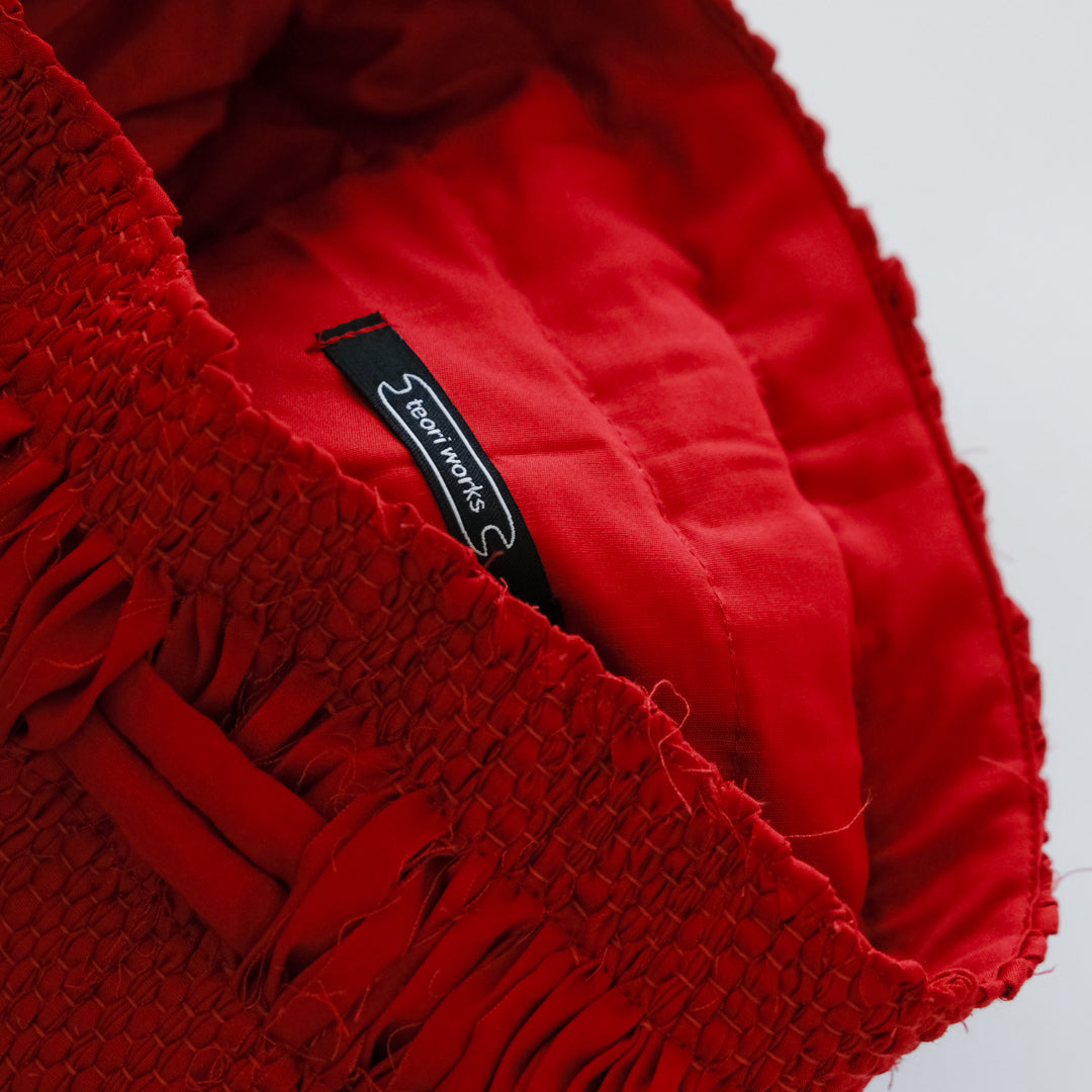 ［teori works × Envelope］tassel kinchaku（2025）