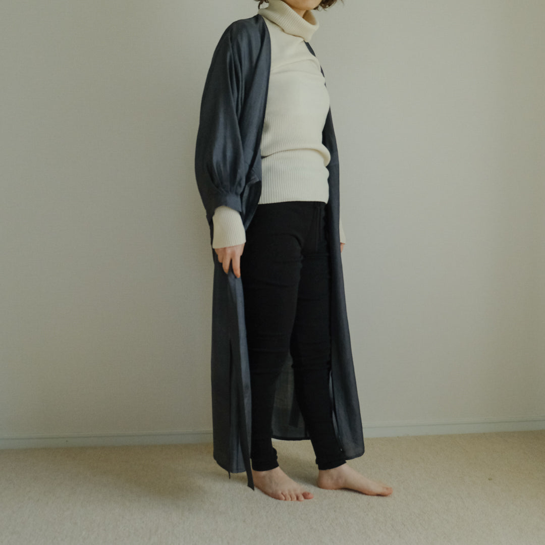 ［FREEMAN--B］アコーディオンリブロングレギンス