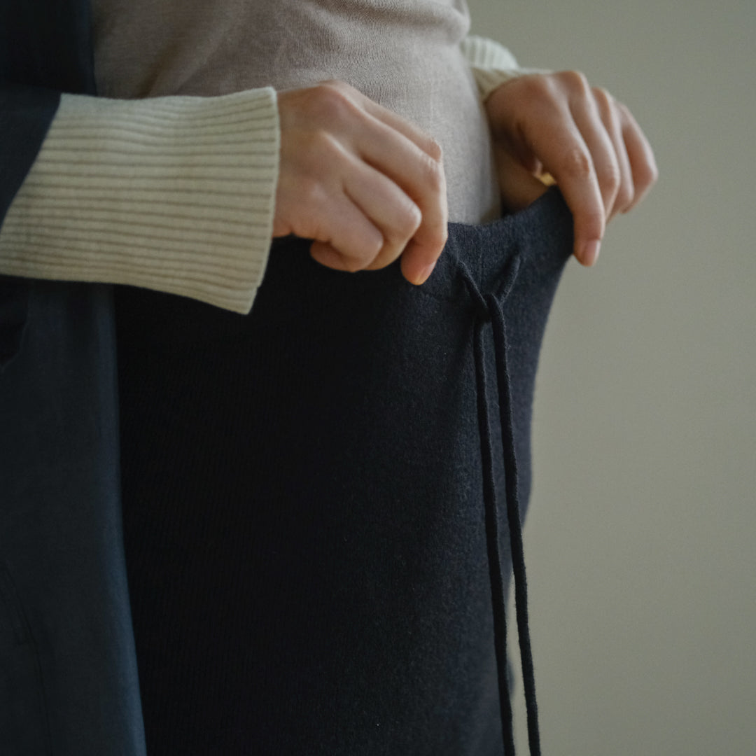 ［FREEMAN--B］アコーディオンリブロングレギンス