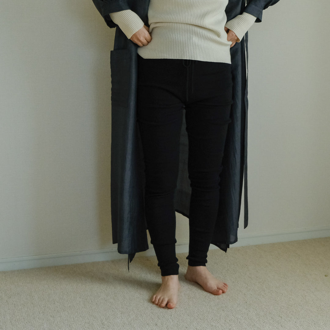 ［FREEMAN--B］アコーディオンリブロングレギンス