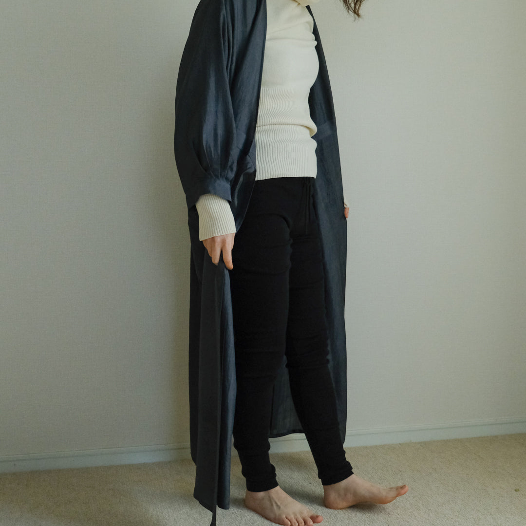 ［FREEMAN--B］アコーディオンリブロングレギンス