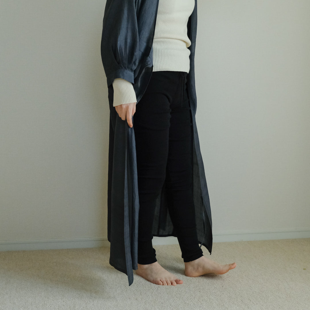 ［FREEMAN--B］アコーディオンリブロングレギンス