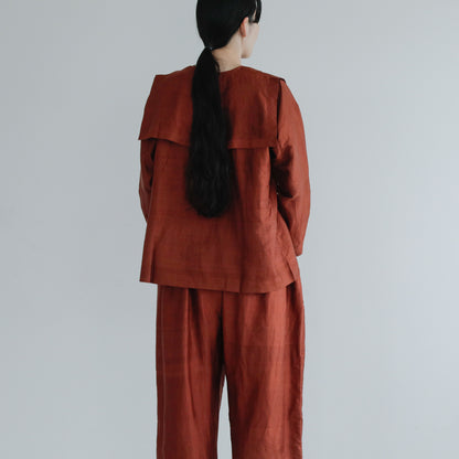BUNON／Back Button Sailor Blouse（BN4034）