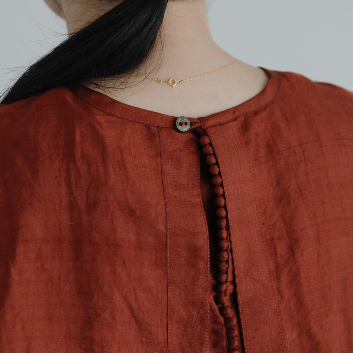 BUNON／Back Button Sailor Blouse（BN4034）
