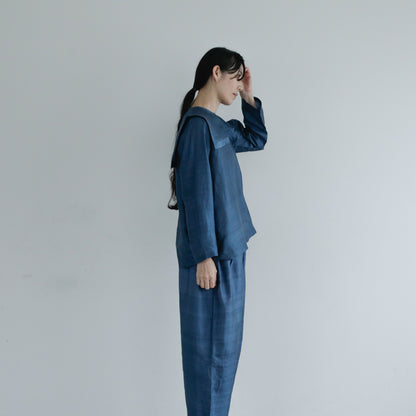 BUNON／Back Button Sailor Blouse（BN4034）