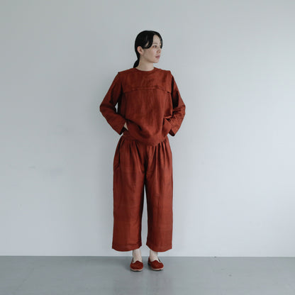BUNON／Back Button Sailor Blouse（BN4034）
