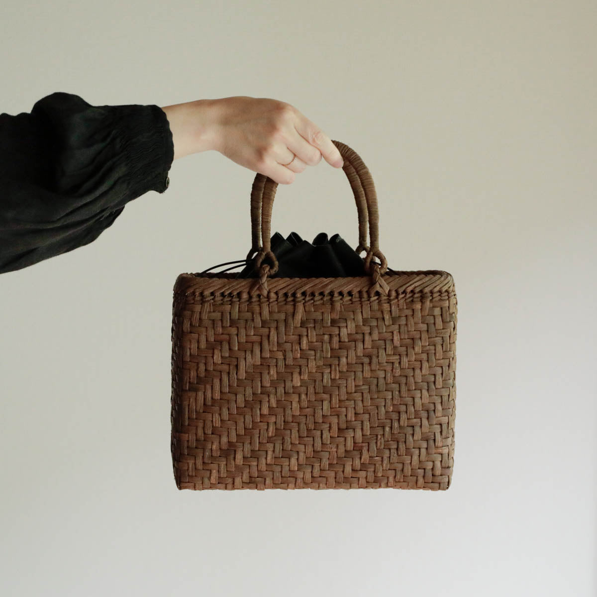 sonor／【受注商品】ドローストリングバッグ（ピッグスキン）