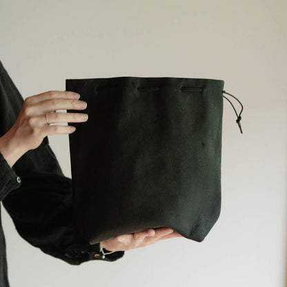 sonor／【受注商品】ドローストリングバッグ（ピッグスキン）