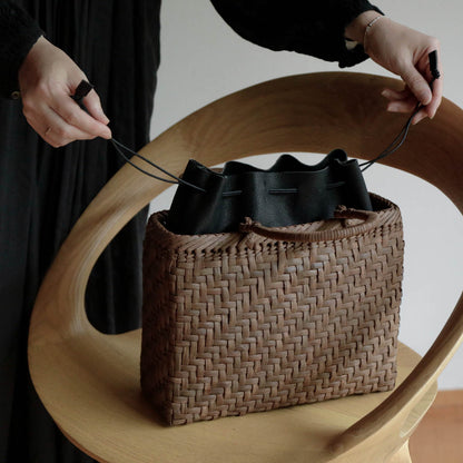 sonor／【受注商品】ドローストリングバッグ（ピッグスキン）