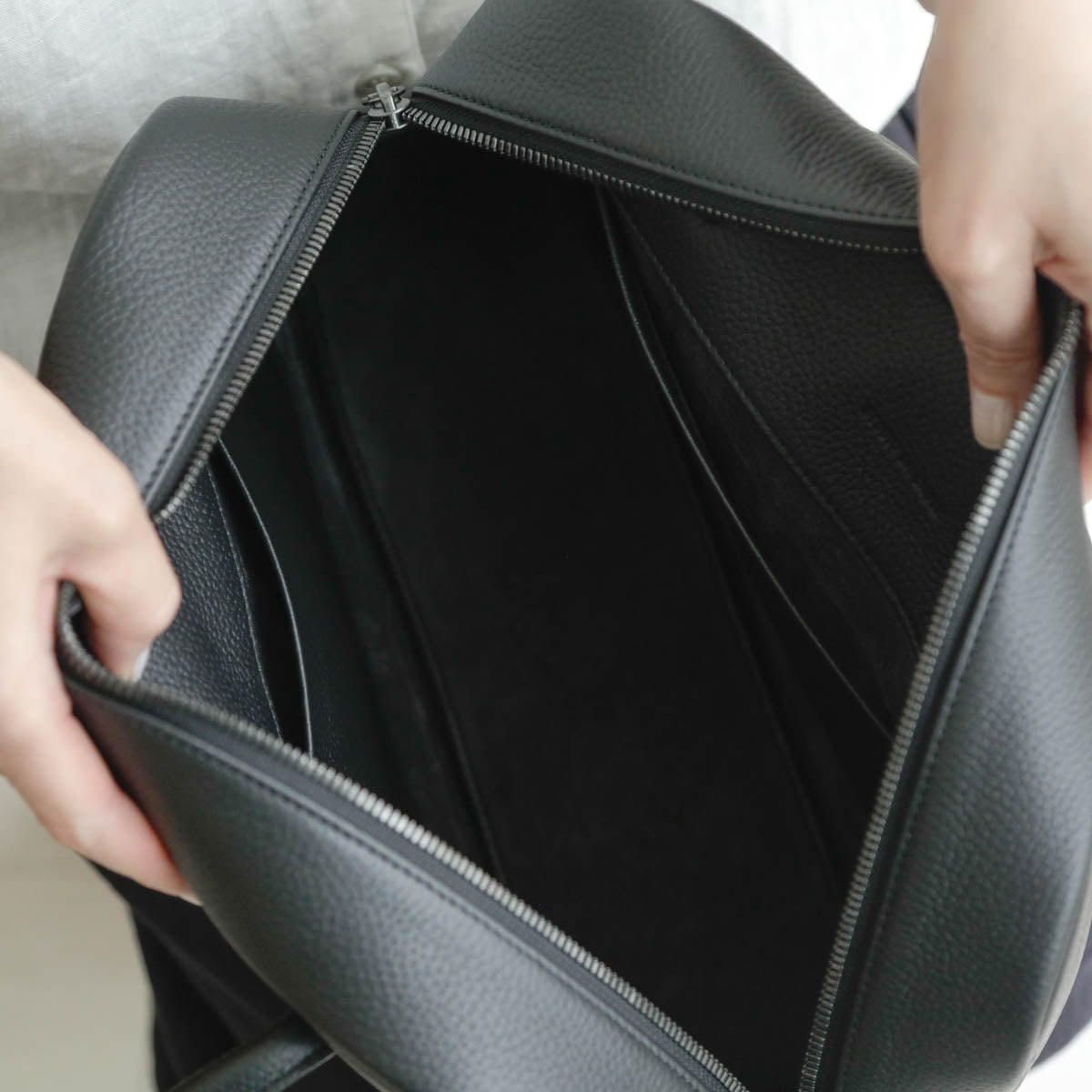 STUDIO LA CAUSE／【受注商品】ロングショルダーボストン （M）BG 134 M EM