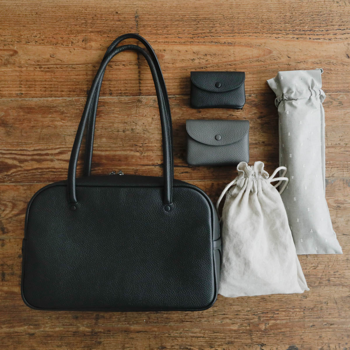 STUDIO LA CAUSE／【受注商品】ロングショルダーボストン （M）BG 134 M EM