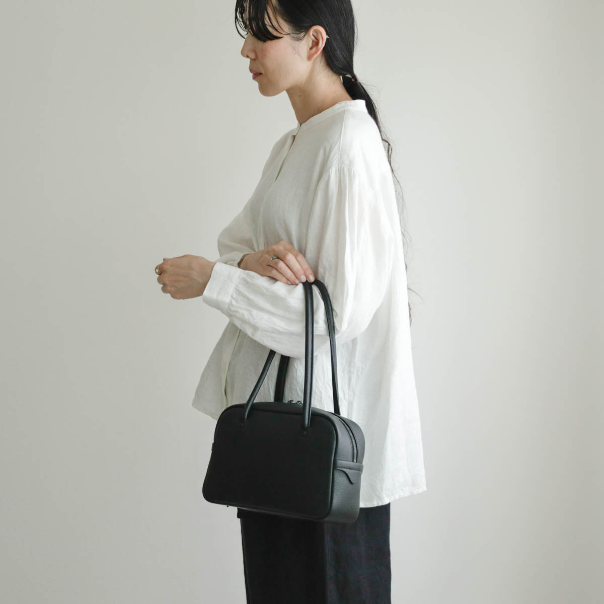 STUDIO LA CAUSE／【受注商品】ロングショルダーボストン （SW）BG 133 SW EM