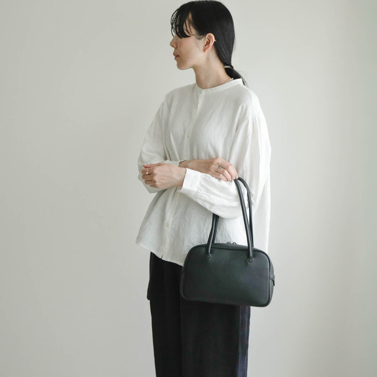 STUDIO LA CAUSE／【受注商品】ロングショルダーボストン （SW）BG 133 SW EM