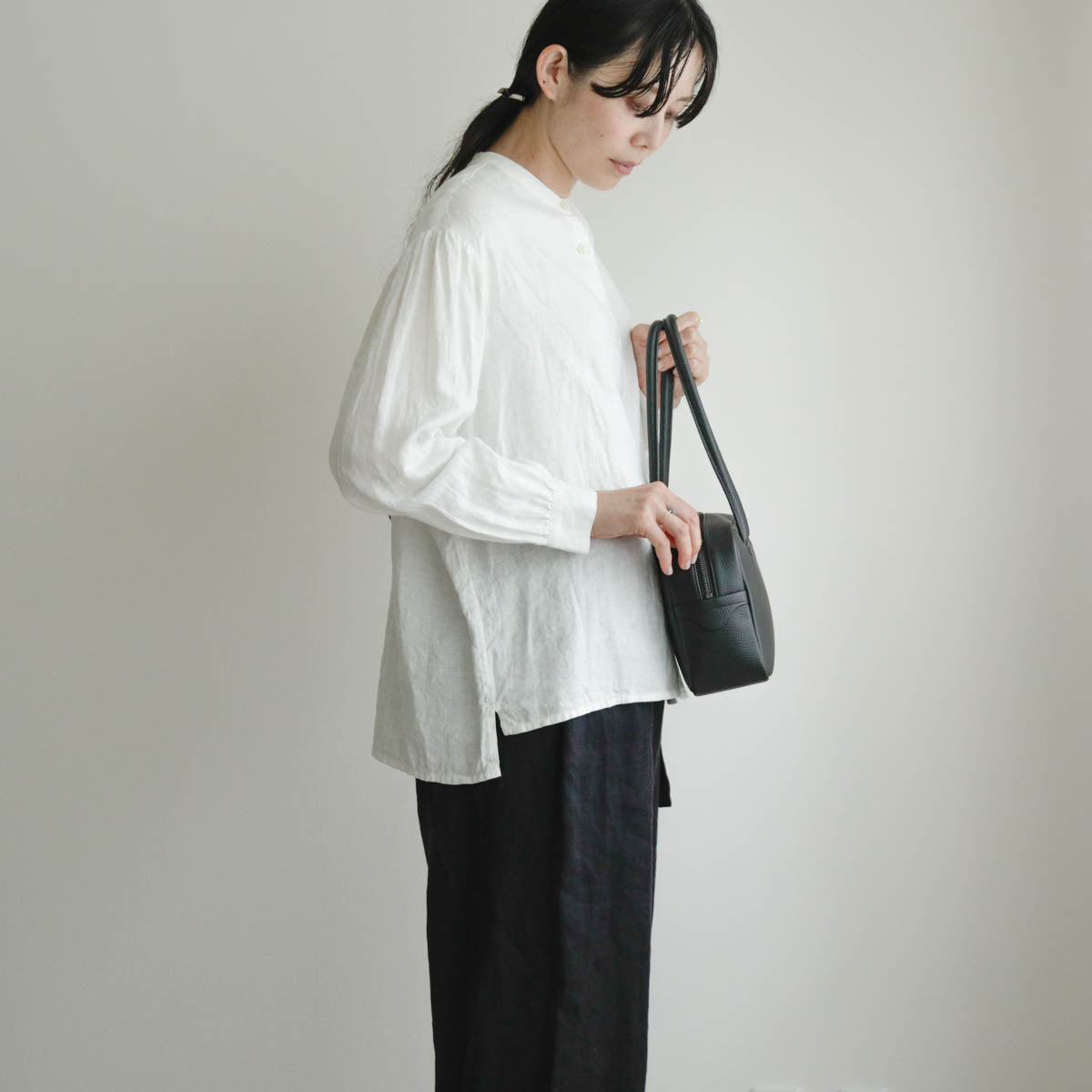 STUDIO LA CAUSE／【受注商品】ロングショルダーボストン （SW）BG 133 SW EM