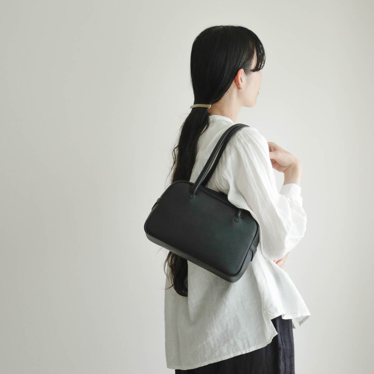 STUDIO LA CAUSE／【受注商品】ロングショルダーボストン （SW）BG 133 SW EM