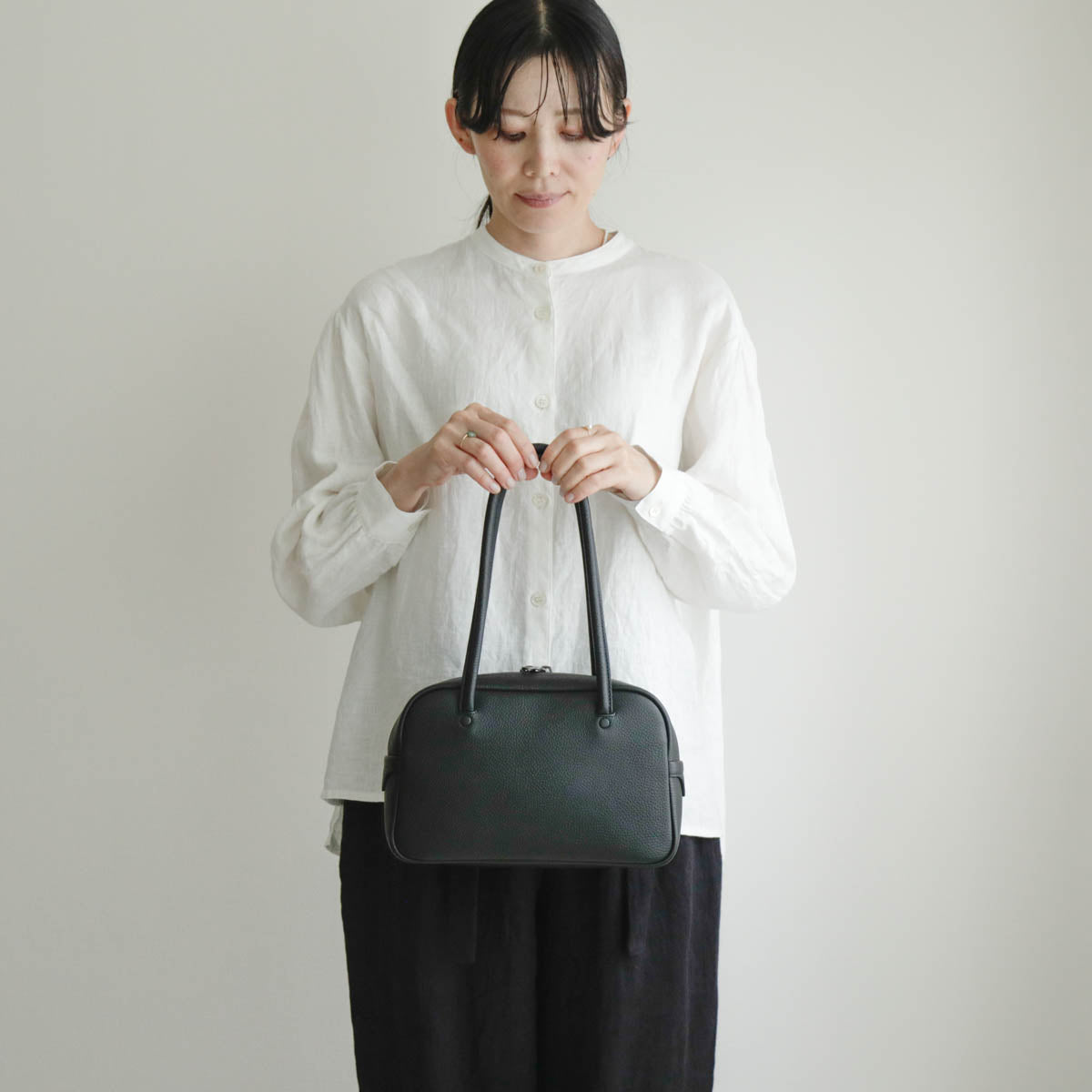 STUDIO LA CAUSE／【受注商品】ロングショルダーボストン （SW）BG 133 SW EM