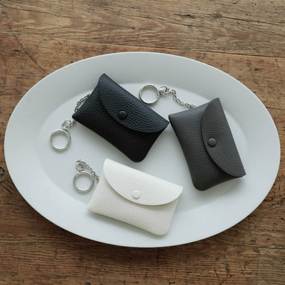 STUDIO LA CAUSE／【受注商品】内縫いフラップキーケース KEY 032 EM