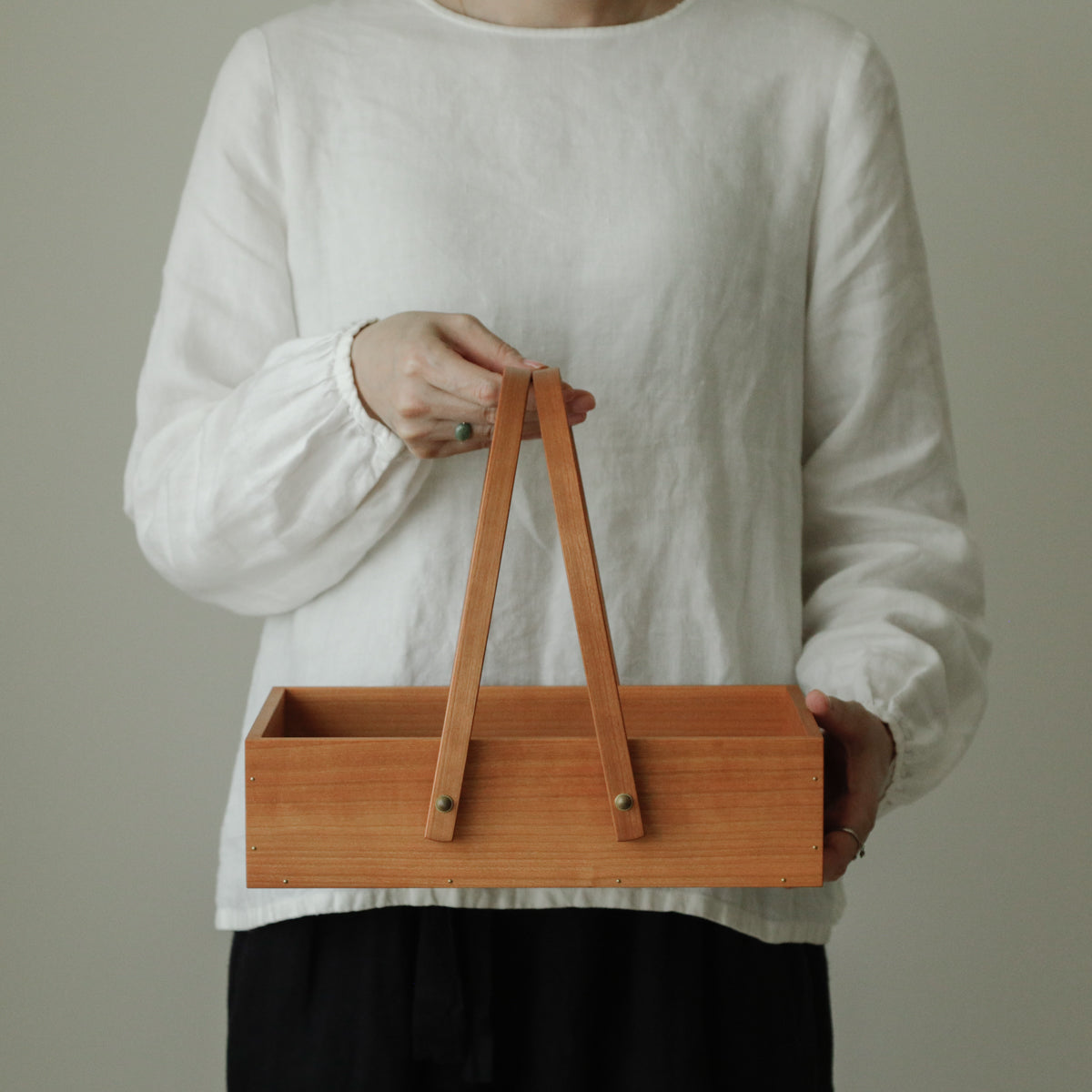 岡野達也／two-handle carry box
