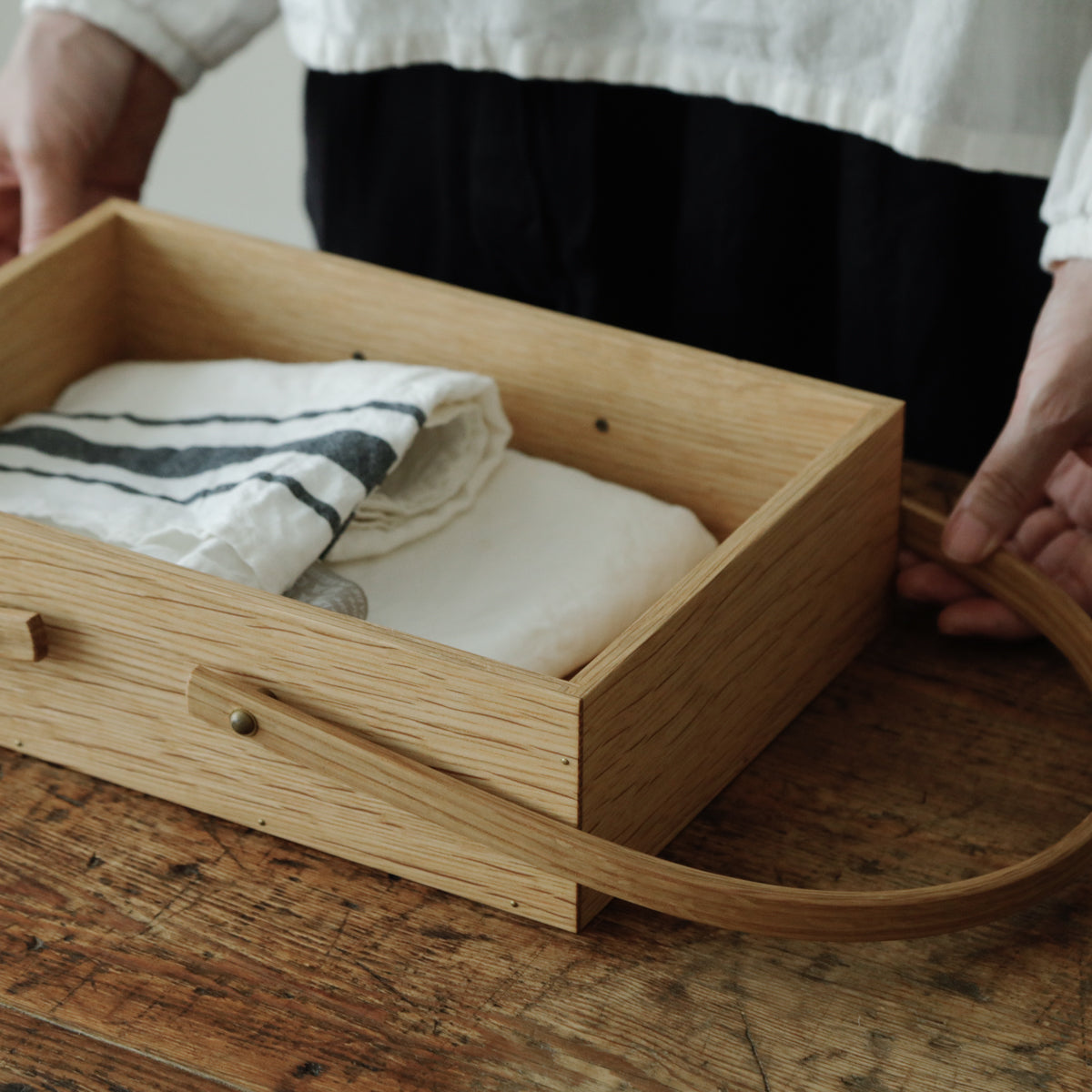 岡野達也／two-handle carry box