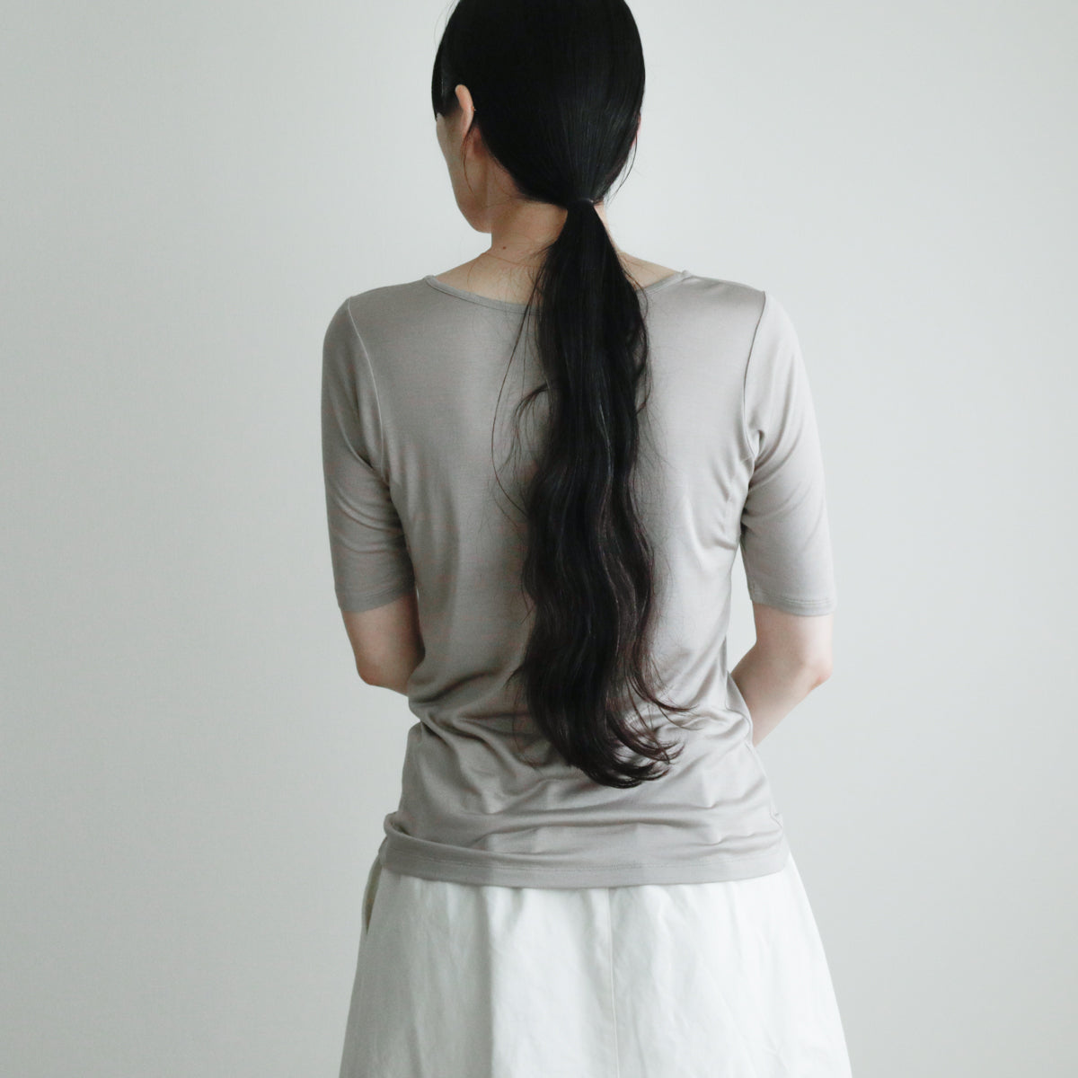 COCOONA SKINWEAR／5分袖ケアインナー