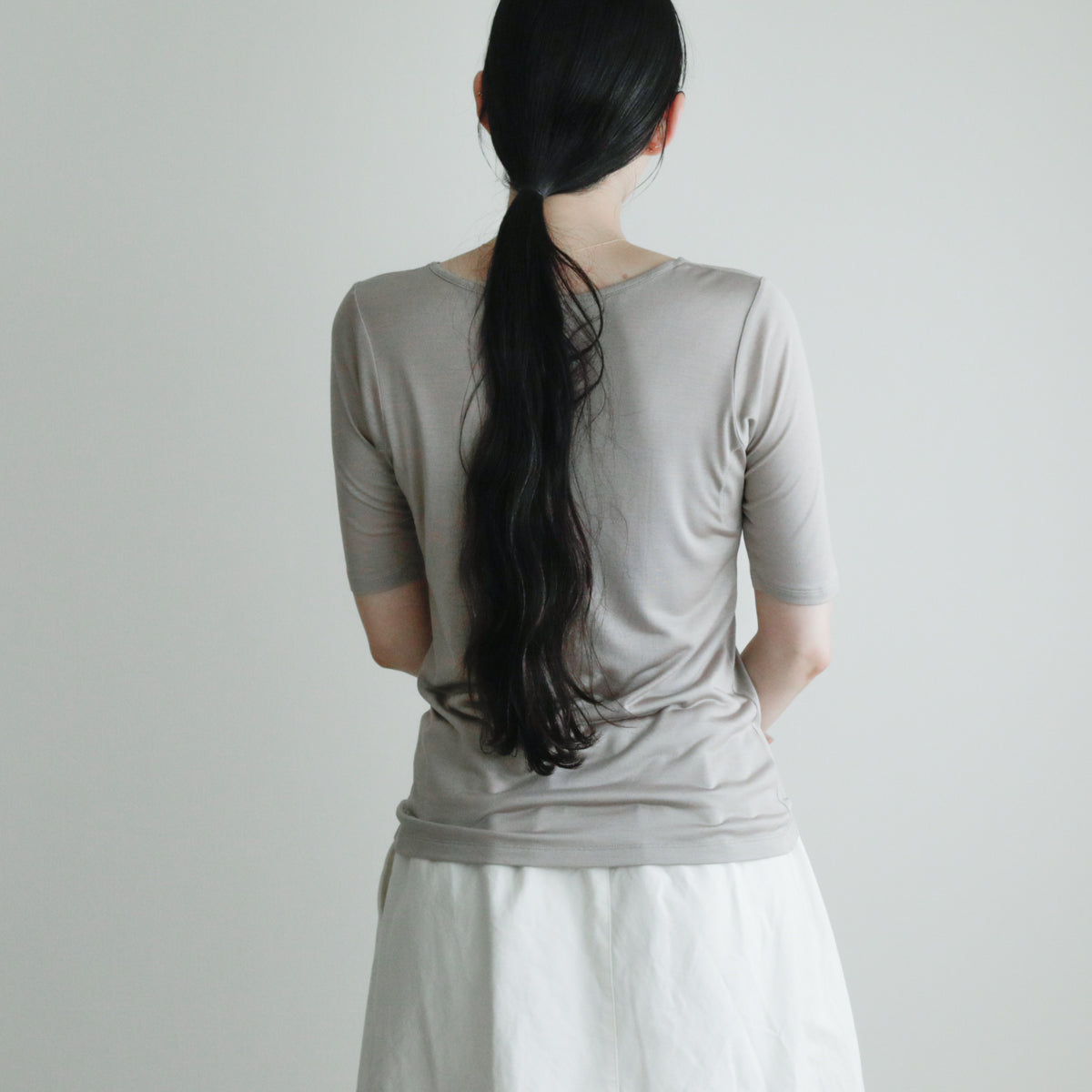 COCOONA SKINWEAR／5分袖ケアインナー