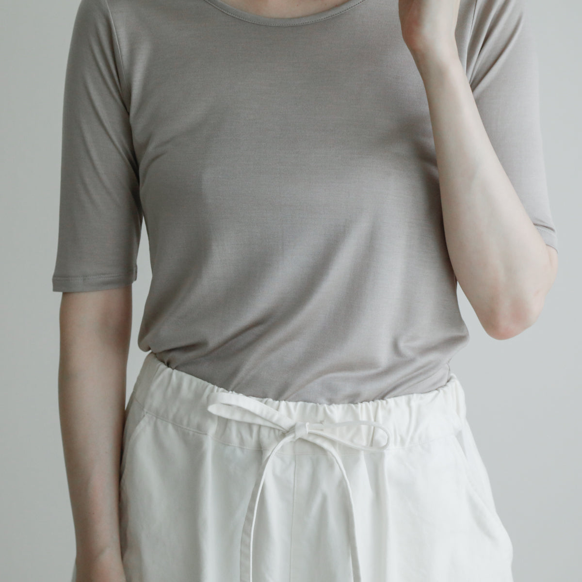 COCOONA SKINWEAR／5分袖ケアインナー