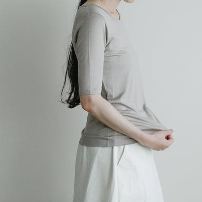 COCOONA SKINWEAR／5分袖ケアインナー
