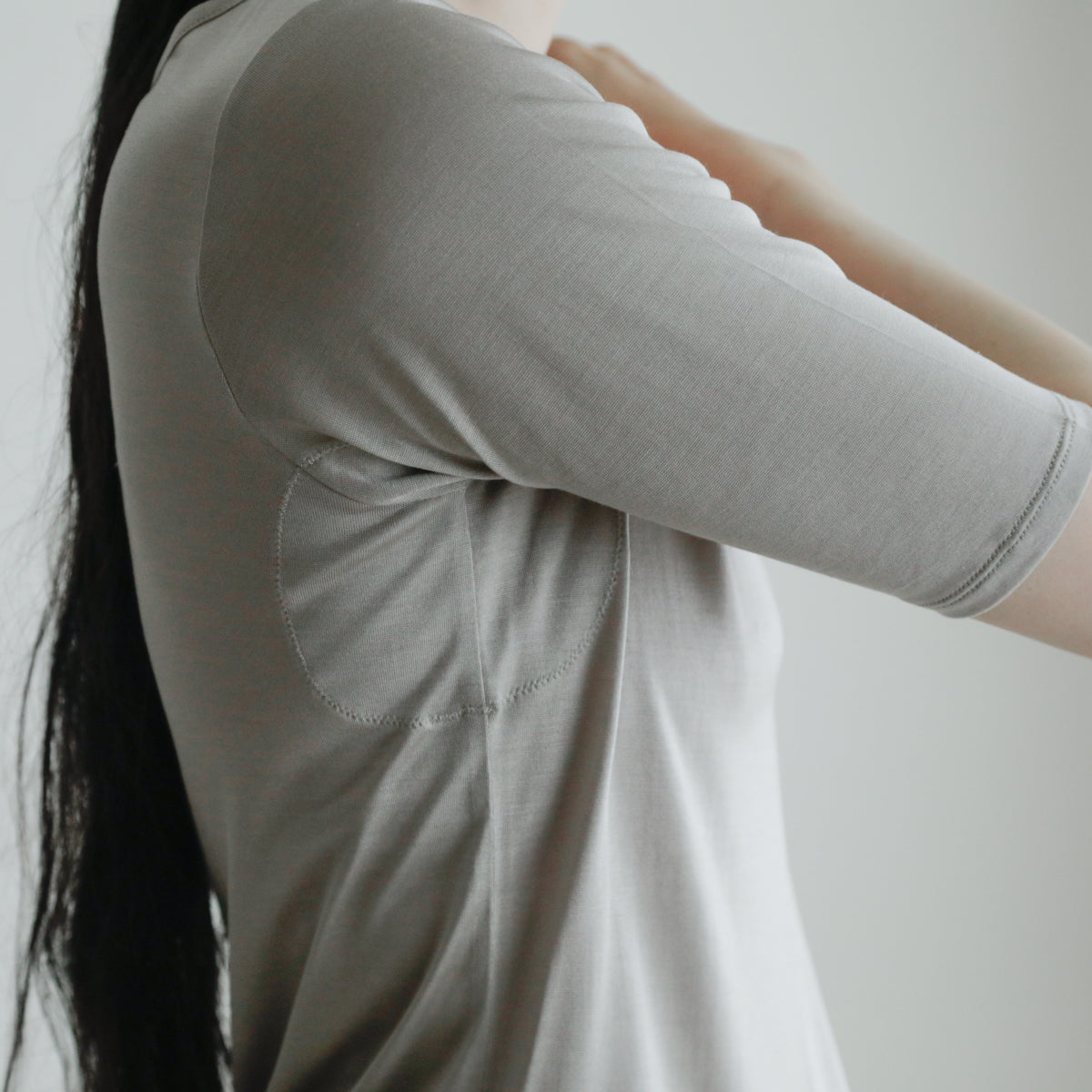 COCOONA SKINWEAR／5分袖ケアインナー