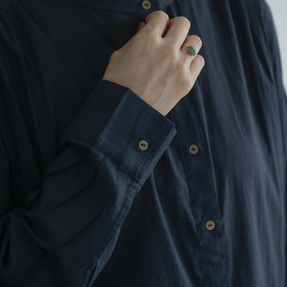 BUNON／Logo&Embroidery Blouce（BN2669）