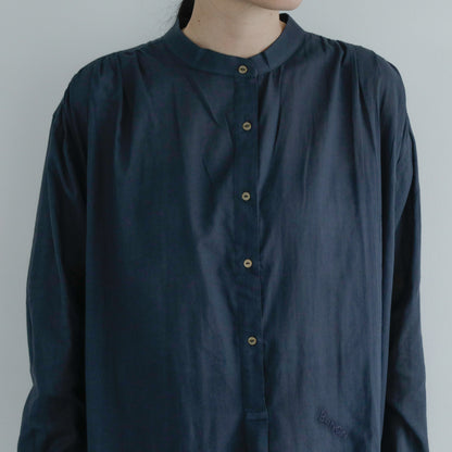 BUNON／Logo&Embroidery Blouce（BN2669）