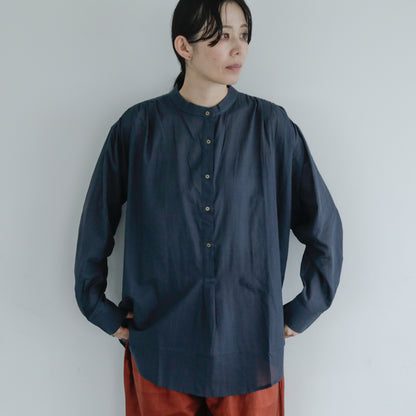 BUNON／Logo&Embroidery Blouce（BN2669）