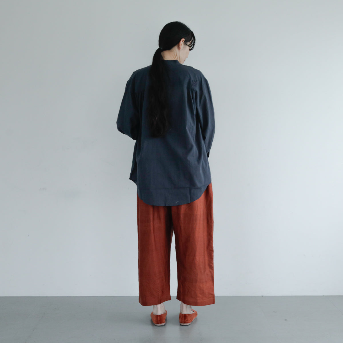 BUNON／Logo&Embroidery Blouce（BN2669）