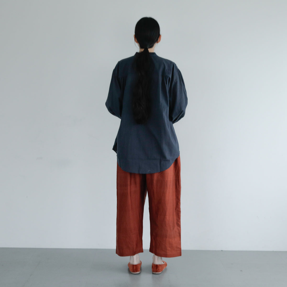 BUNON／Logo&Embroidery Blouce（BN2669）