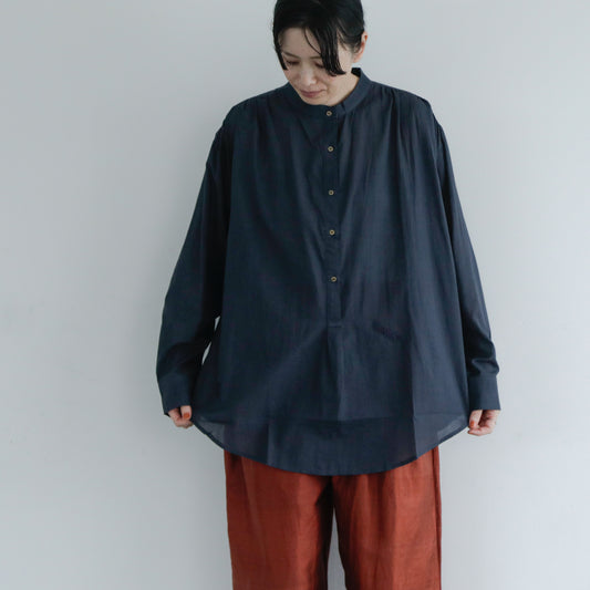 BUNON／Logo&Embroidery Blouce（BN2669）