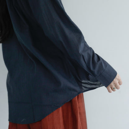 BUNON／Logo&Embroidery Blouce（BN2669）