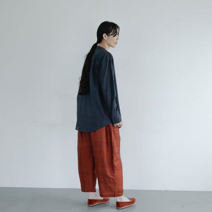 BUNON／Logo&Embroidery Blouce（BN2669）