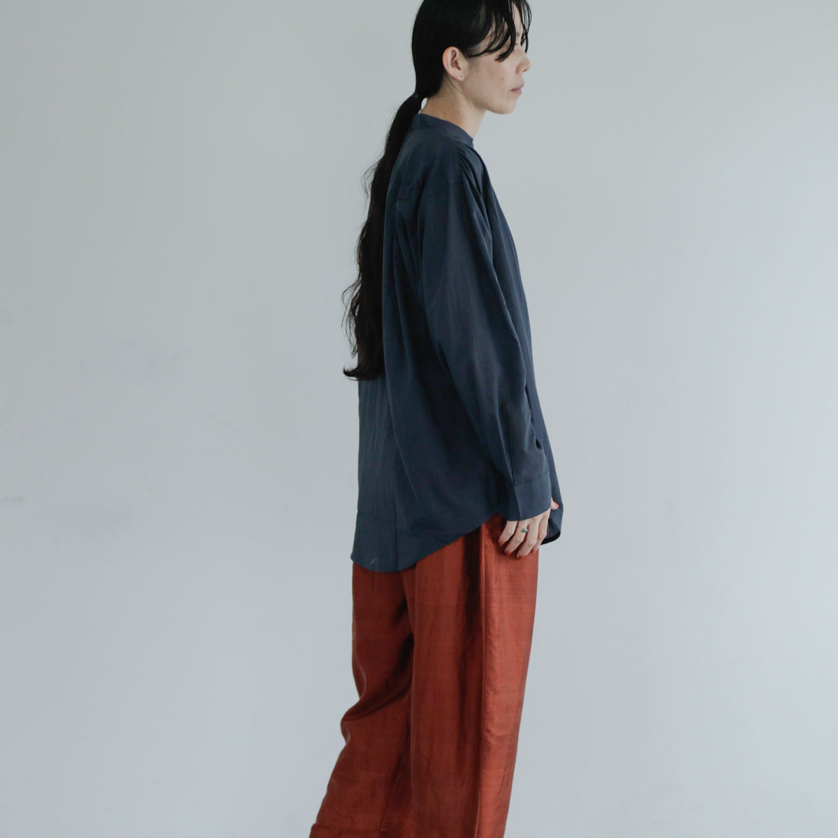 BUNON／Logo&Embroidery Blouce（BN2669）