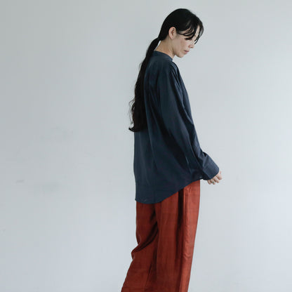 BUNON／Logo&Embroidery Blouce（BN2669）