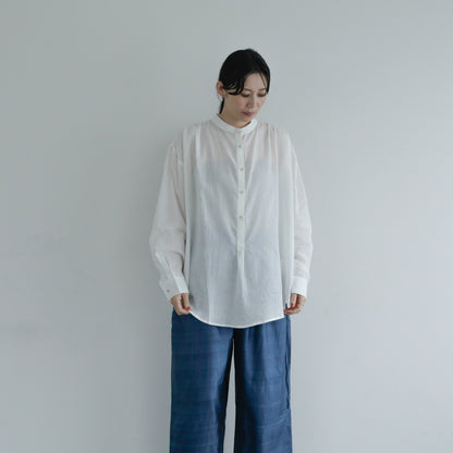 BUNON／Logo&Embroidery Blouce（BN2669）