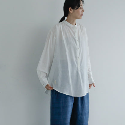 BUNON／Logo&Embroidery Blouce（BN2669）