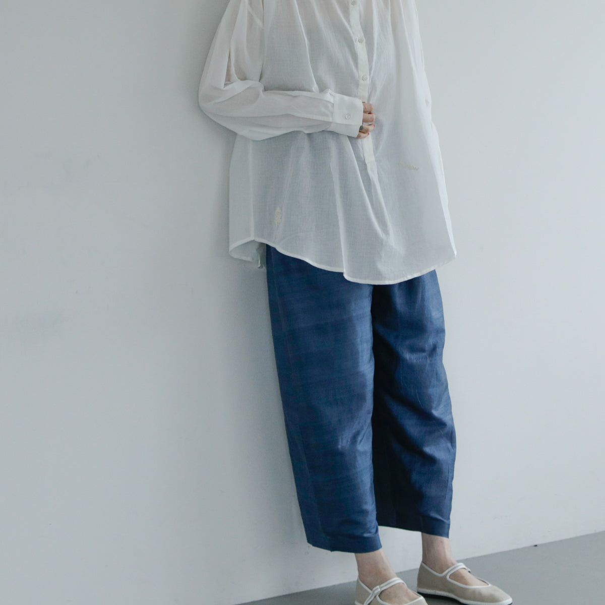 BUNON／Logo&Embroidery Blouce（BN2669）